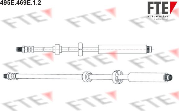 FTE 495E.469E.1.2 - Flessibile del freno autozon.pro