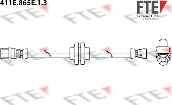 FTE 411E.865E.1.3 - Flessibile del freno autozon.pro