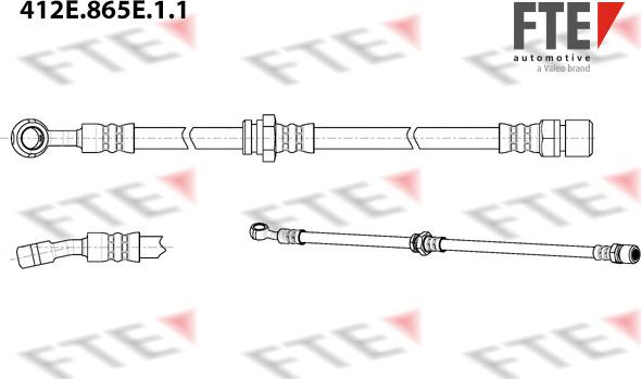 FTE 412E.865E.1.1 - Flessibile del freno autozon.pro