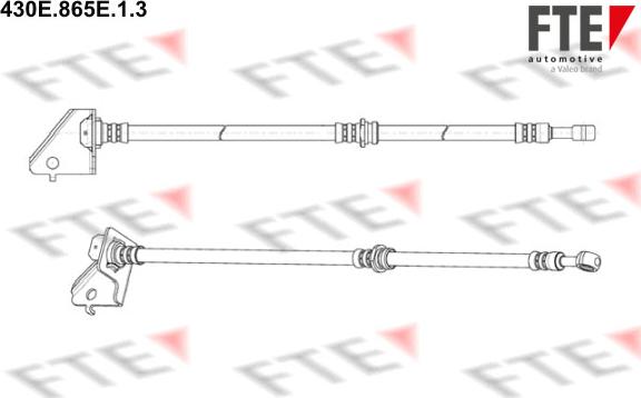 FTE 430E.865E.1.3 - Flessibile del freno autozon.pro