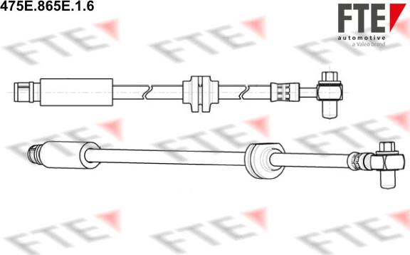 FTE 475E.865E.1.6 - Flessibile del freno autozon.pro