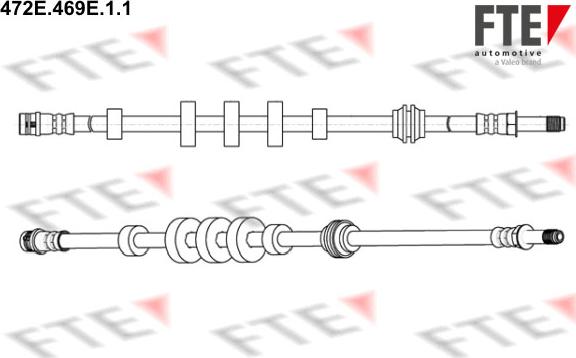 FTE 9240673 - Flessibile del freno autozon.pro