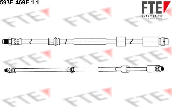 FTE 593E.469E.1.1 - Flessibile del freno autozon.pro