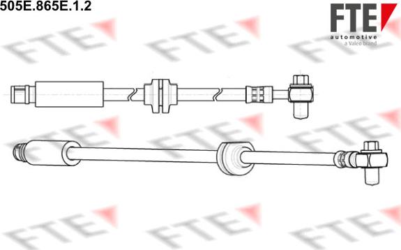 FTE 505E.865E.1.2 - Flessibile del freno autozon.pro