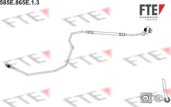 FTE 585E.865E.1.3 - Flessibile del freno autozon.pro