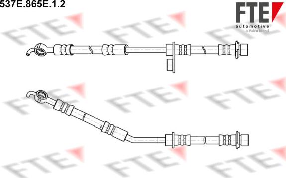 FTE 9240765 - Flessibile del freno autozon.pro