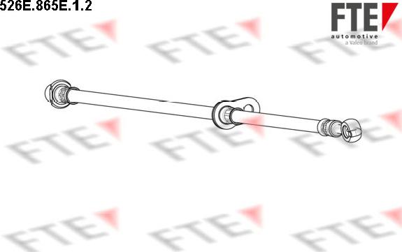 FTE 526E.865E.1.2 - Flessibile del freno autozon.pro