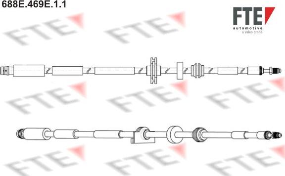 FTE 688E.469E.1.1 - Flessibile del freno autozon.pro