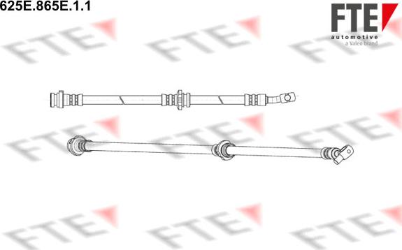 FTE 625E.865E.1.1 - Flessibile del freno autozon.pro