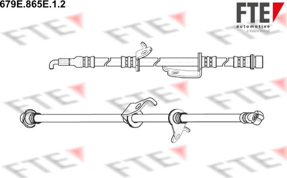 FTE 679E.865E.1.2 - Flessibile del freno autozon.pro