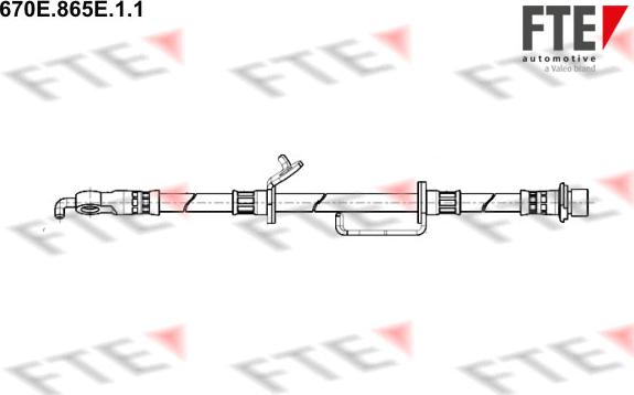 FTE 670E.865E.1.1 - Flessibile del freno autozon.pro