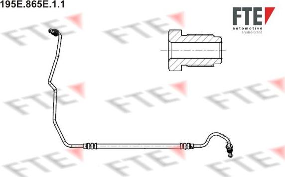 FTE 195E.865E.1.1 - Flessibile del freno autozon.pro