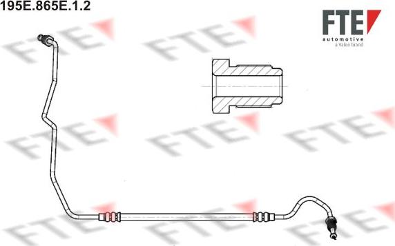 FTE 195E.865E.1.2 - Flessibile del freno autozon.pro