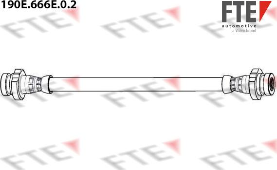 FTE 190E.666E.0.2 - Flessibile del freno autozon.pro