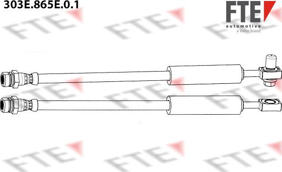 FTE 303E.865E.0.1 - Flessibile del freno autozon.pro