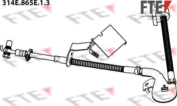 FTE 314E.865E.1.3 - Flessibile del freno autozon.pro