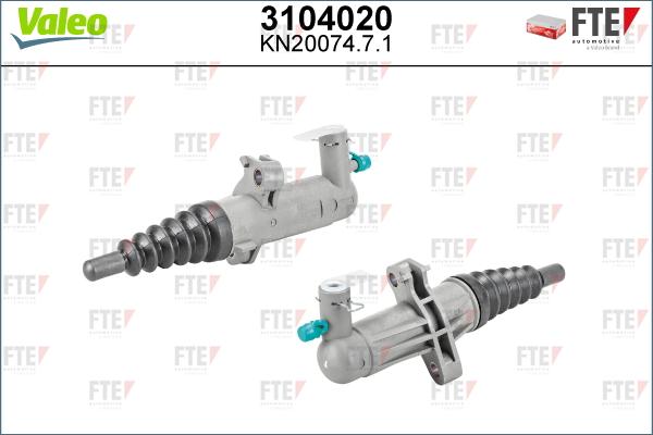 FTE 3104020 - Cilindro secondario, Frizione autozon.pro