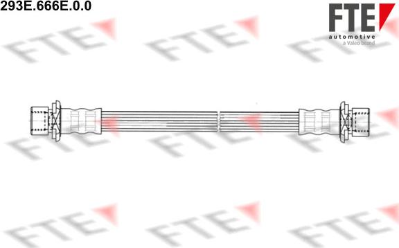 FTE 293E.666E.0.0 - Flessibile del freno autozon.pro