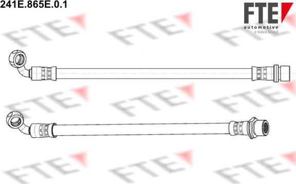 FTE 241E.865E.0.1 - Flessibile del freno autozon.pro