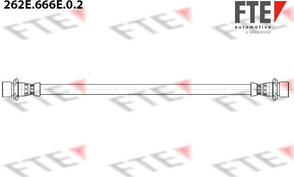 FTE 262E.666E.0.2 - Flessibile del freno autozon.pro