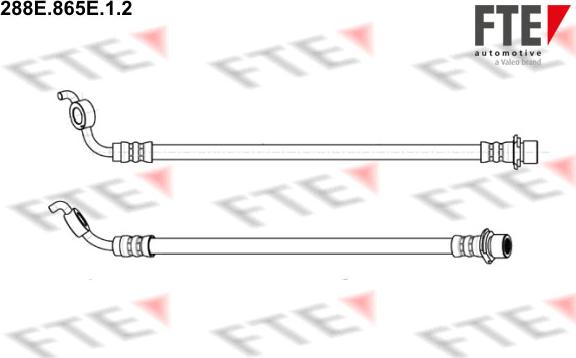 FTE 288E.865E.1.2 - Flessibile del freno autozon.pro