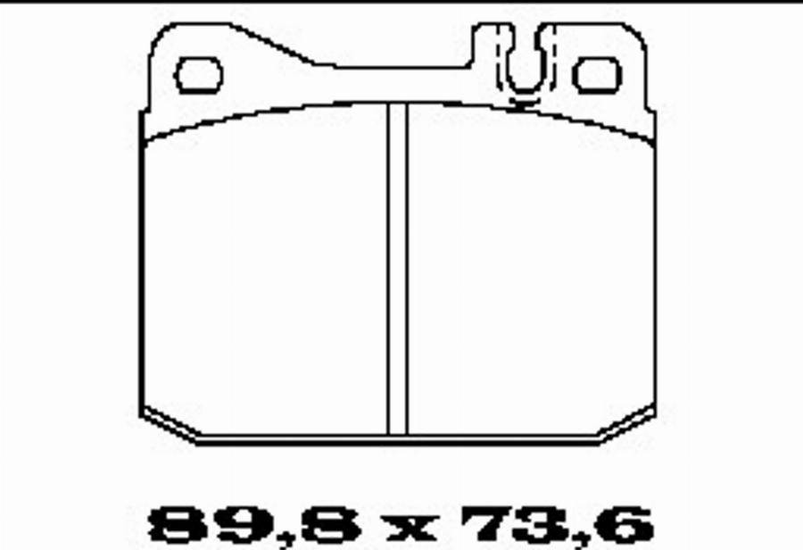 FTE BL1445A2 - Kit pastiglie freno, Freno a disco autozon.pro