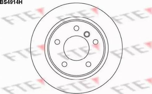 FTE BS4914H - Discofreno autozon.pro