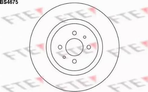 FTE BS4675 - Discofreno autozon.pro