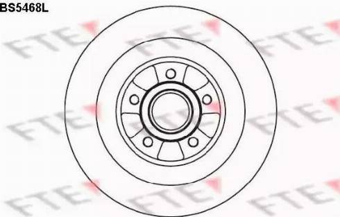 FTE BS5468L - Discofreno autozon.pro