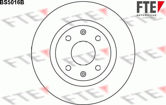 FTE BS5016B - Discofreno autozon.pro