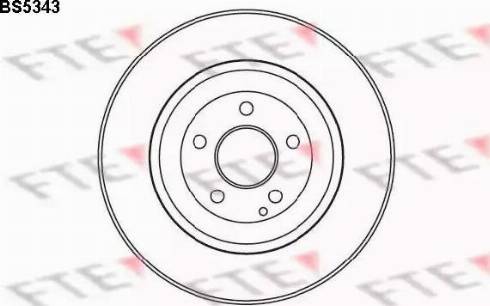 FTE BS5343 - Discofreno autozon.pro