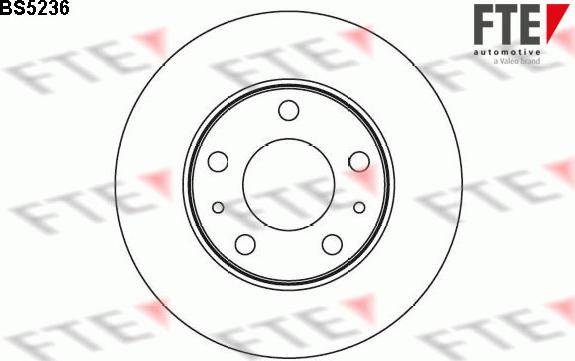 FTE BS5236 - Discofreno autozon.pro