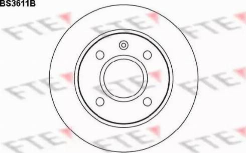 FTE BS3611B - Discofreno autozon.pro