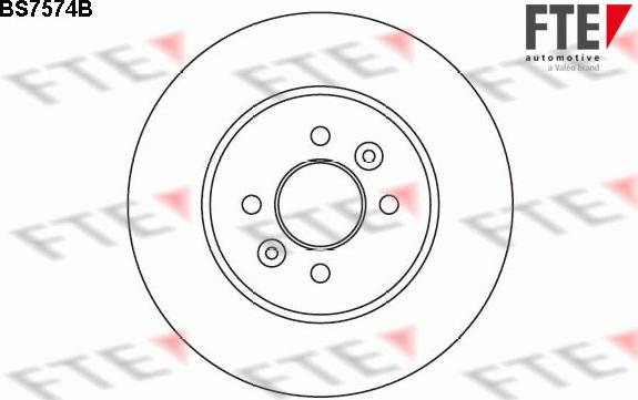 FTE BS7574B - Discofreno autozon.pro