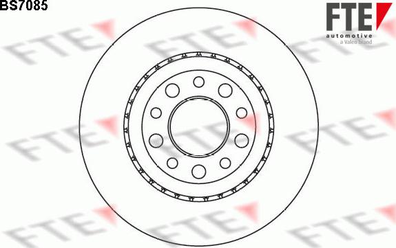 FTE BS7085 - Discofreno autozon.pro