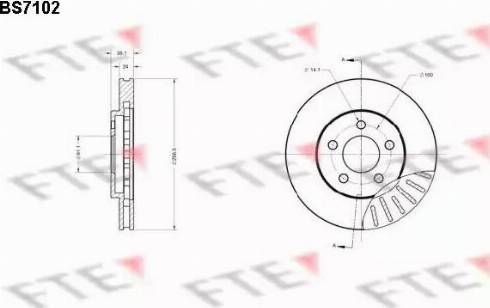 FTE BS7102 - Discofreno autozon.pro