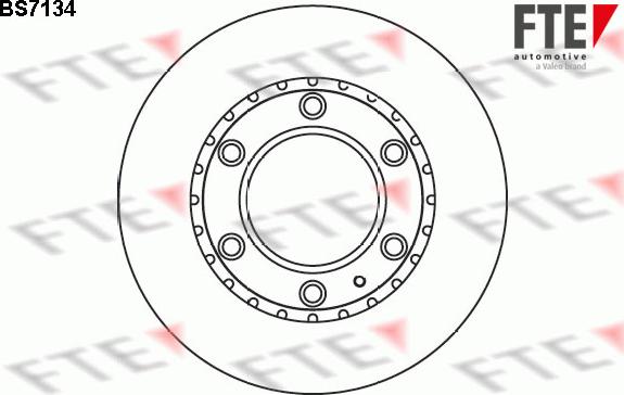 FTE BS7134 - Discofreno autozon.pro