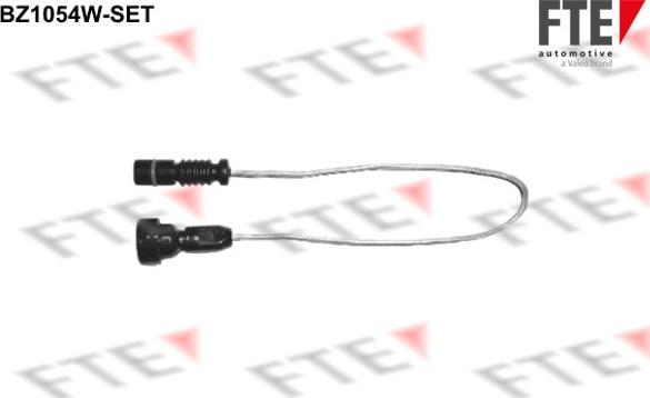 FTE BZ1054W-SET - Contatto segnalazione, Usura past. freno / mat. d'attrito autozon.pro