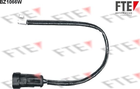 FTE BZ1066W - Contatto segnalazione, Usura past. freno / mat. d'attrito autozon.pro