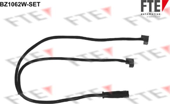 FTE BZ1062W-SET - Contatto segnalazione, Usura past. freno / mat. d'attrito autozon.pro