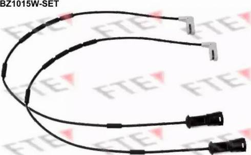 FTE BZ1015W-SET - Contatto segnalazione, Usura past. freno / mat. d'attrito autozon.pro