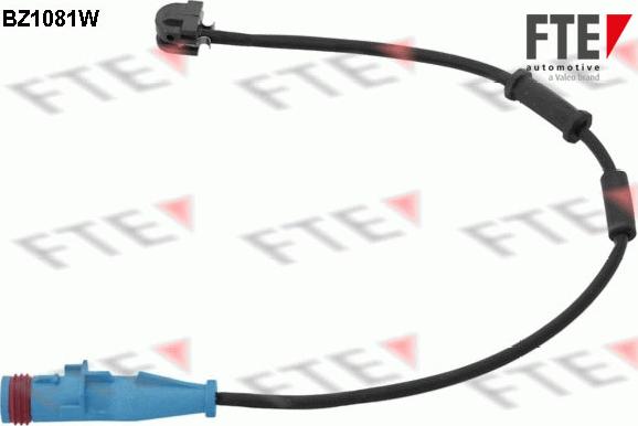 FTE BZ1081W-SET - Contatto segnalazione, Usura past. freno / mat. d'attrito autozon.pro