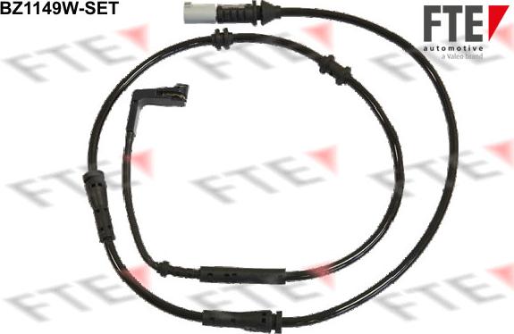 FTE BZ1149W-SET - Contatto segnalazione, Usura past. freno / mat. d'attrito autozon.pro