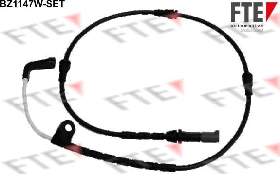 FTE BZ1147W-SET - Contatto segnalazione, Usura past. freno / mat. d'attrito autozon.pro