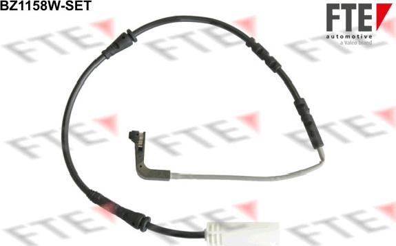 FTE BZ1158W-SET - Contatto segnalazione, Usura past. freno / mat. d'attrito autozon.pro