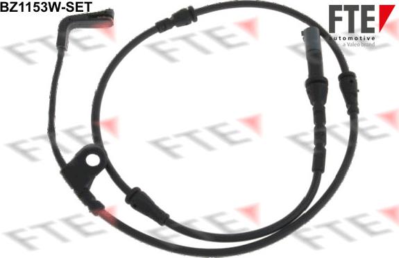 FTE BZ1153W-SET - Contatto segnalazione, Usura past. freno / mat. d'attrito autozon.pro