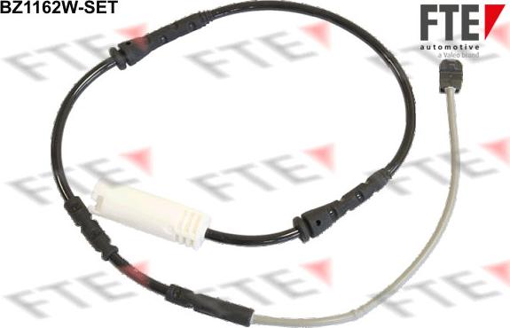 FTE BZ1162W-SET - Contatto segnalazione, Usura past. freno / mat. d'attrito autozon.pro