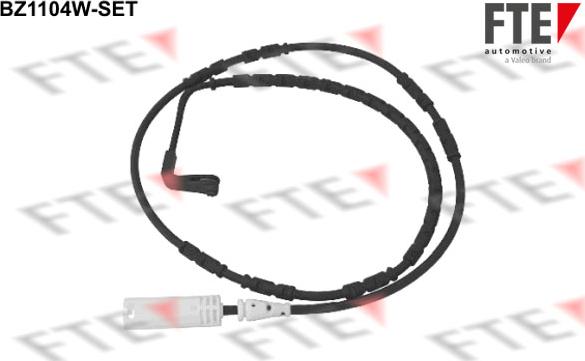 FTE BZ1104W-SET - Contatto segnalazione, Usura past. freno / mat. d'attrito autozon.pro