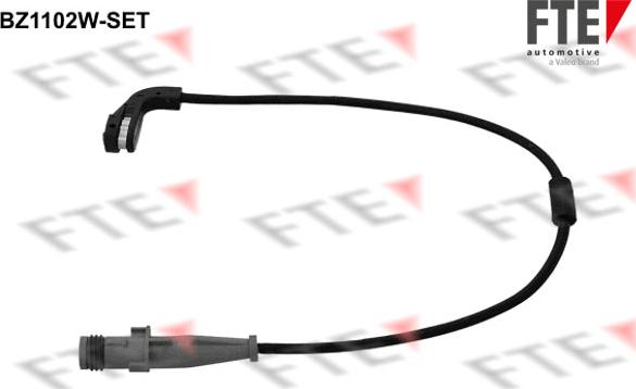 FTE BZ1102W-SET - Contatto segnalazione, Usura past. freno / mat. d'attrito autozon.pro