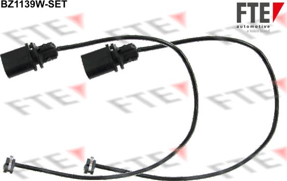 FTE BZ1139W-SET - Contatto segnalazione, Usura past. freno / mat. d'attrito autozon.pro